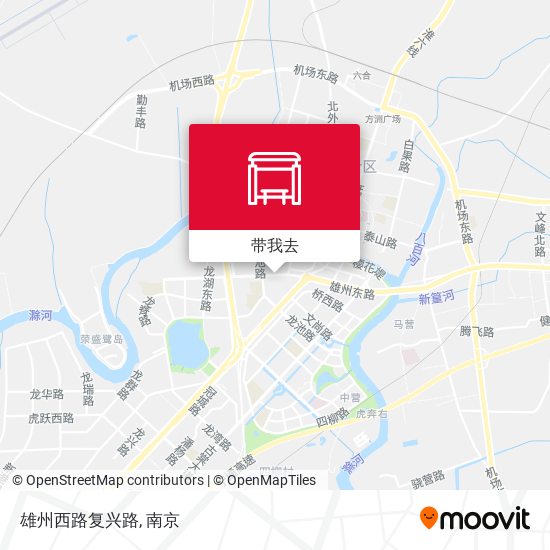 雄州西路复兴路地图