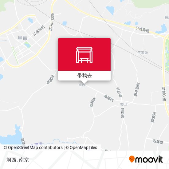 坝西地图