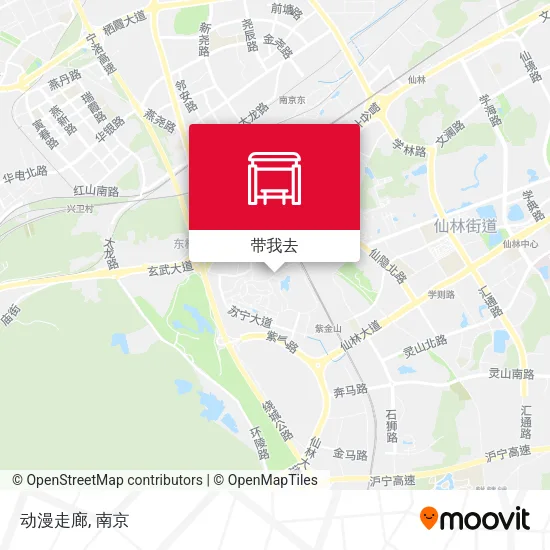 动漫走廊地图