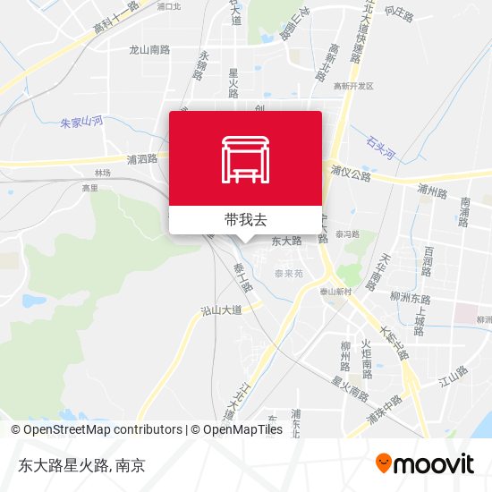 东大路星火路地图