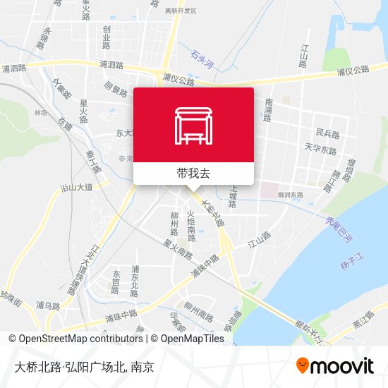 大桥北路·弘阳广场北地图