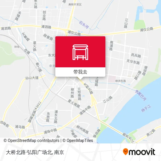 大桥北路·弘阳广场北地图