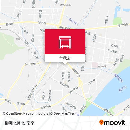 柳洲北路北地图