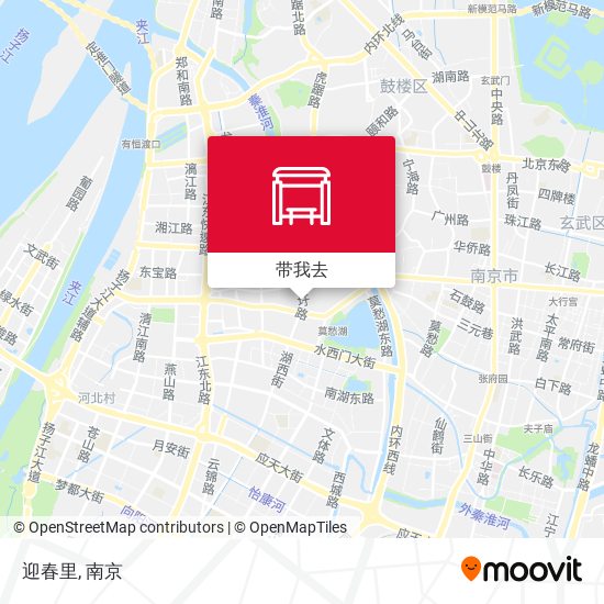 迎春里地图