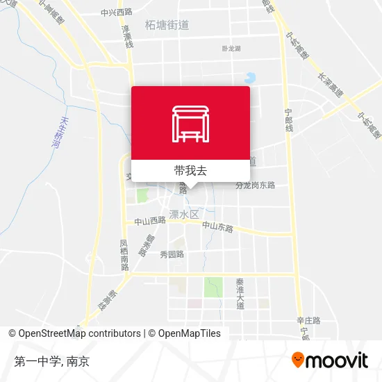第一中学地图