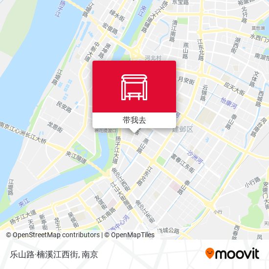 乐山路·楠溪江西街地图