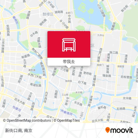 新街口南地图