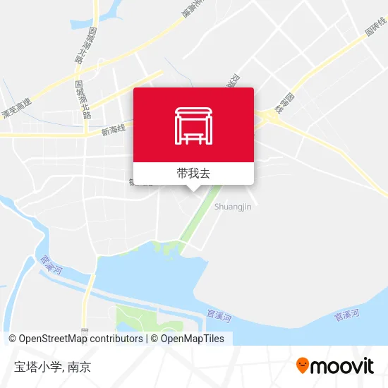 宝塔小学地图