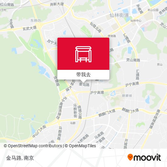 金马路地图