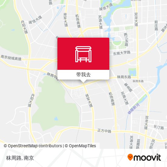 秣周路地图