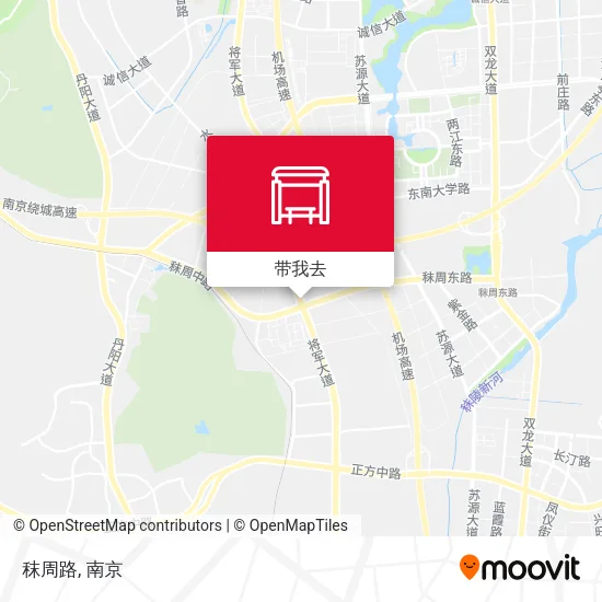 秣周路地图
