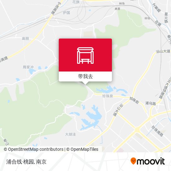 浦合线·桃园地图