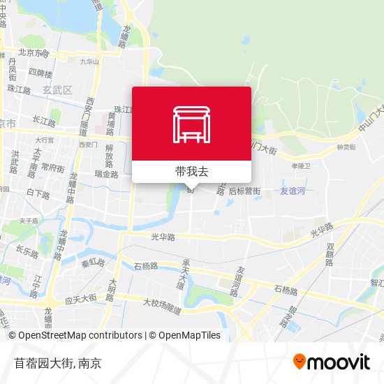 苜蓿园大街地图