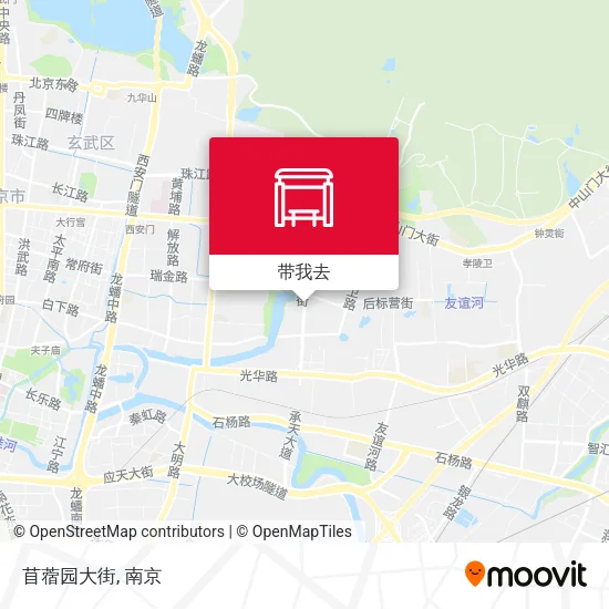 苜蓿园大街地图