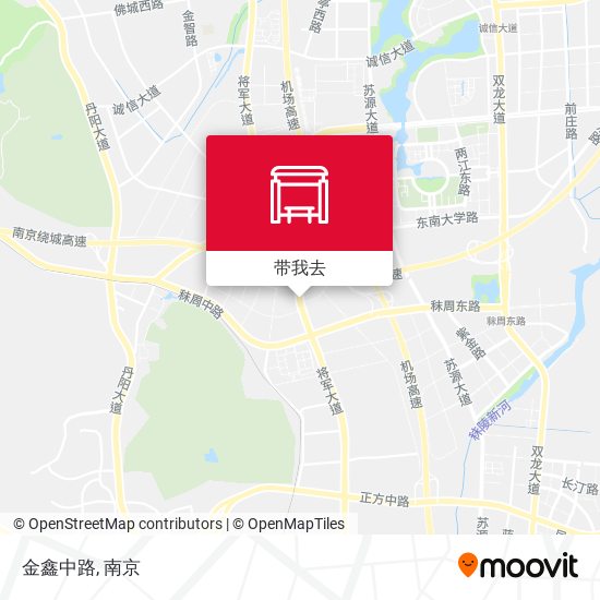 金鑫中路地图