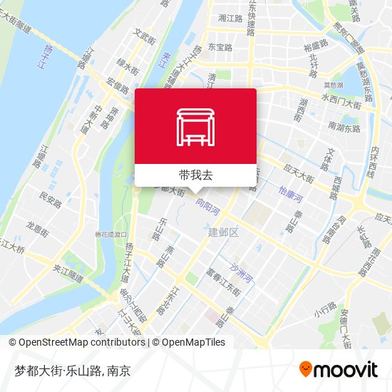 梦都大街·乐山路地图