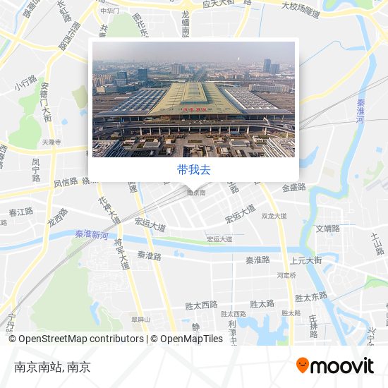 南京南站地图