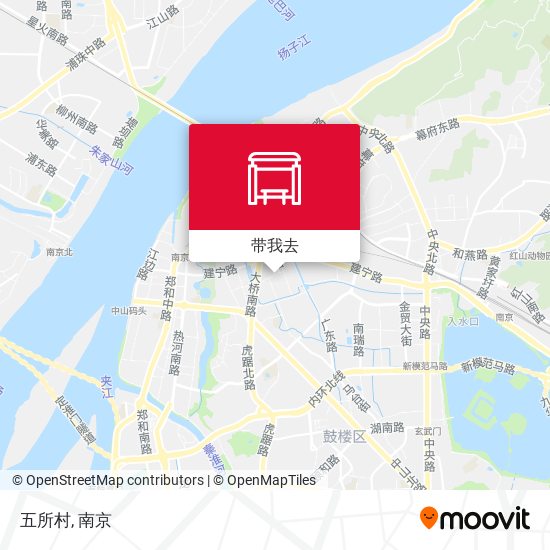 五所村地图