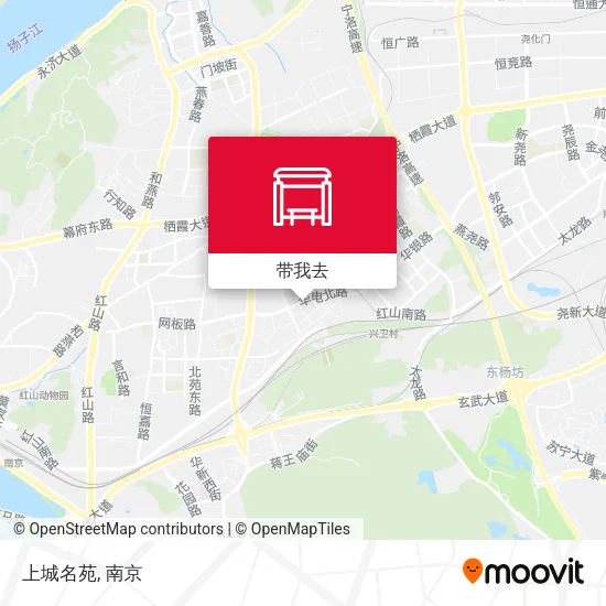 上城名苑地图