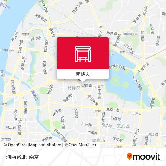 湖南路北地图