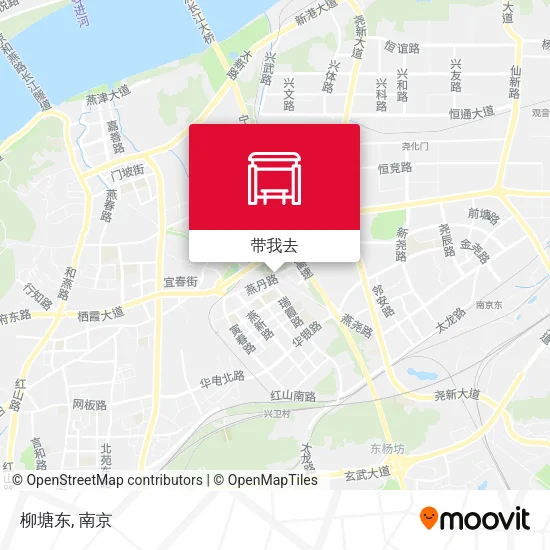 柳塘东地图