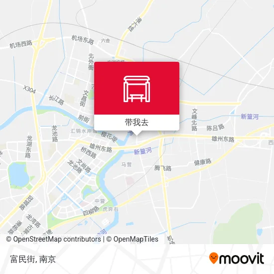 富民街地图