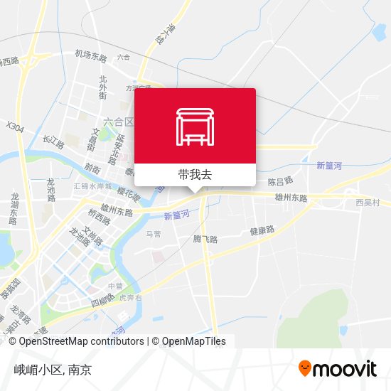 峨嵋小区地图