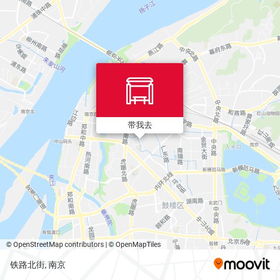 铁路北街地图