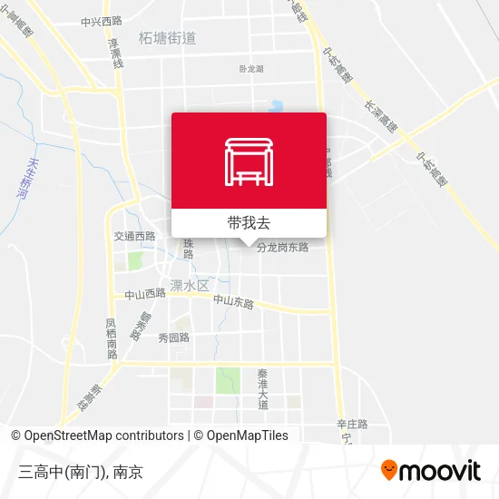 三高中(南门)地图
