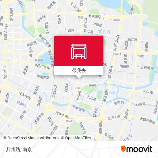 升州路地图