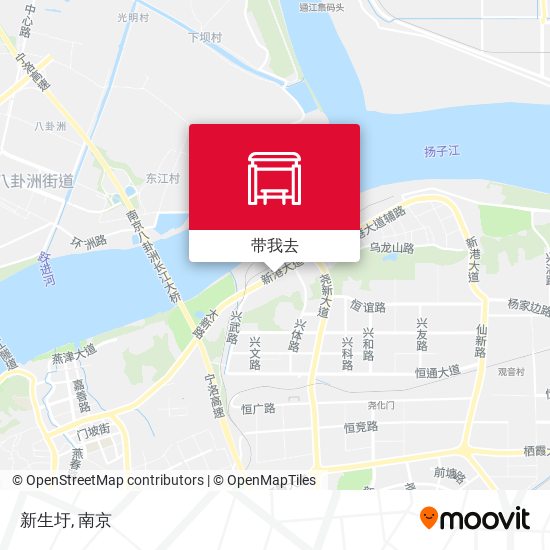 新生圩地图
