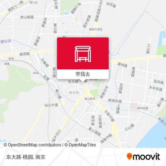 东大路·桃园地图