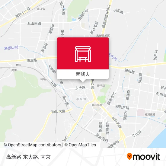 高新路·东大路地图