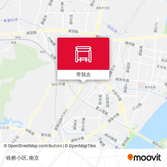 铁桥小区地图