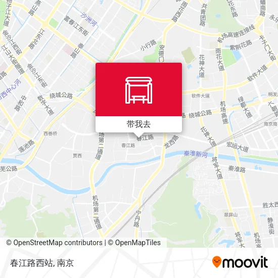 春江路西站地图