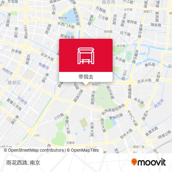 雨花西路地图