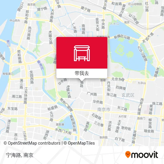 宁海路地图