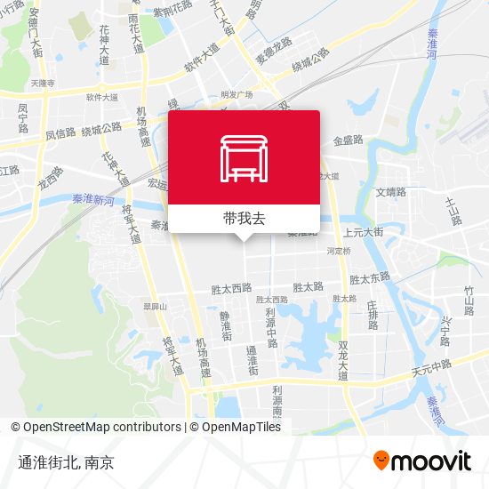 通淮街北地图