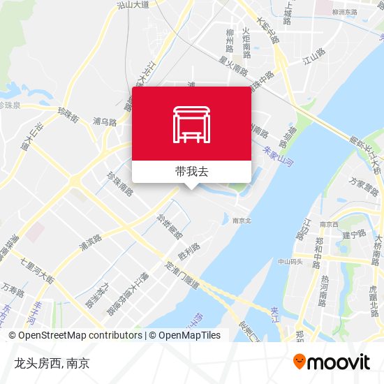 龙头房西地图