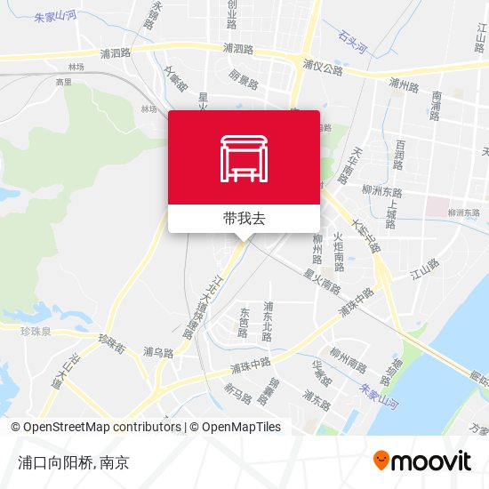 浦口向阳桥地图