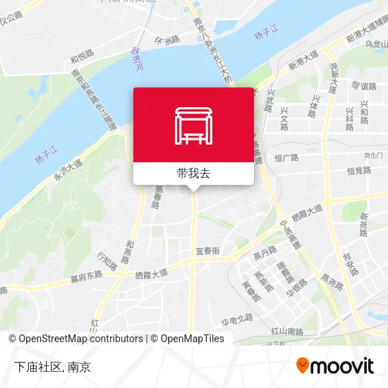 下庙社区地图