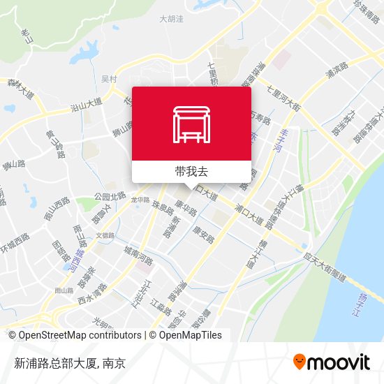 新浦路总部大厦地图
