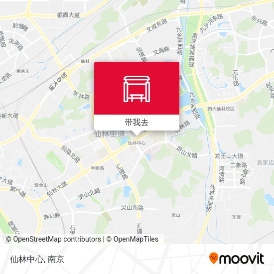 仙林中心地图