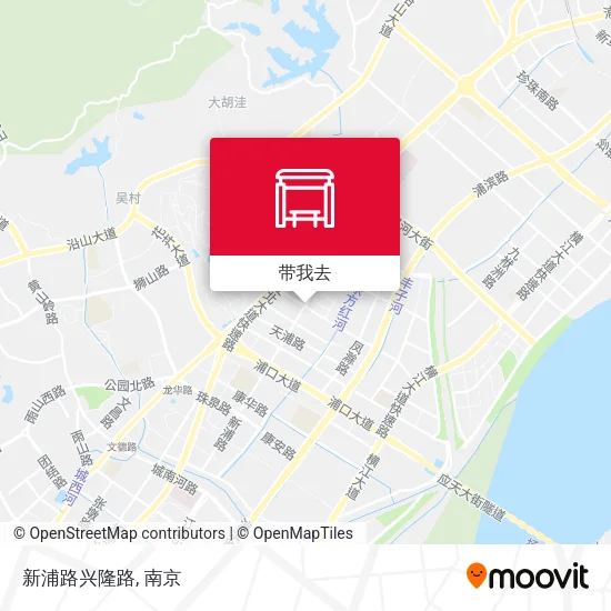 新浦路兴隆路地图