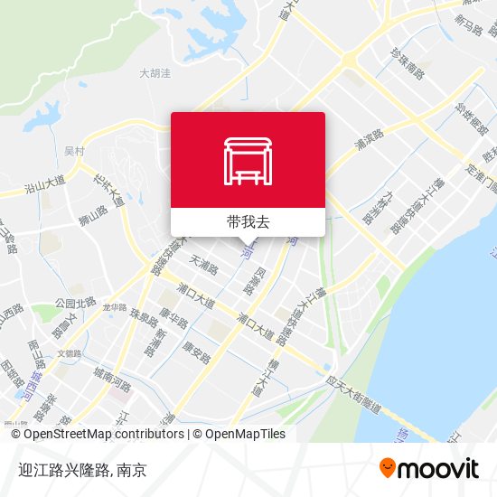 迎江路兴隆路地图