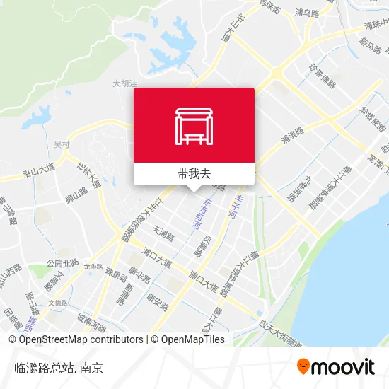 临滁路总站地图