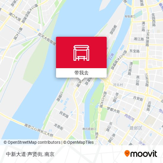 中新大道·声贤街地图