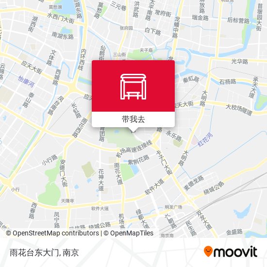 雨花台东大门地图