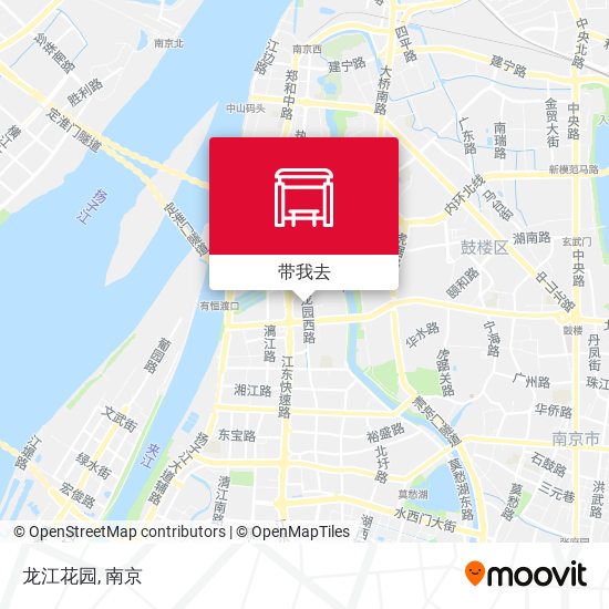 龙江花园地图