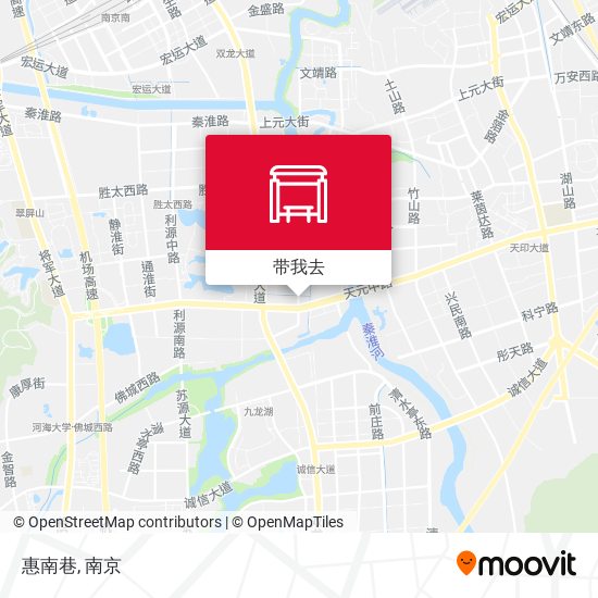 惠南巷地图